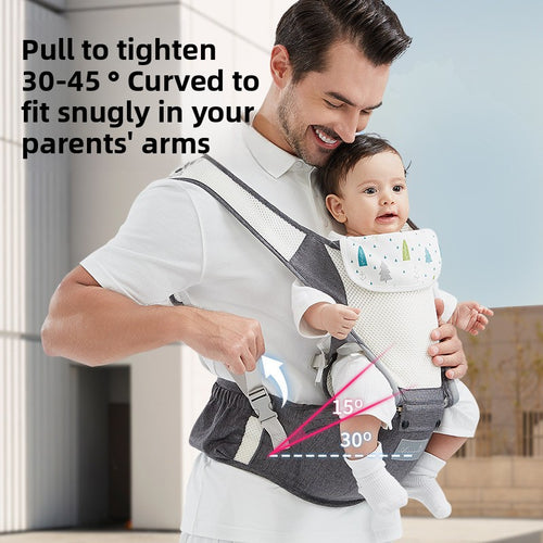 Ergonomic Baby Carrier with Back Support