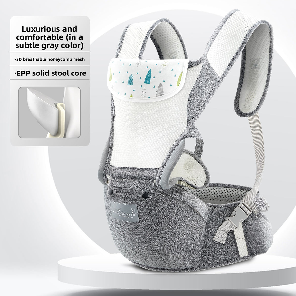 Ergonomic Baby Carrier with Back Support